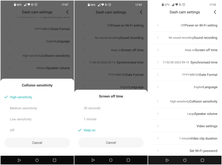 70mai Dash Cam A400: ברור ביום, עמום בלילה